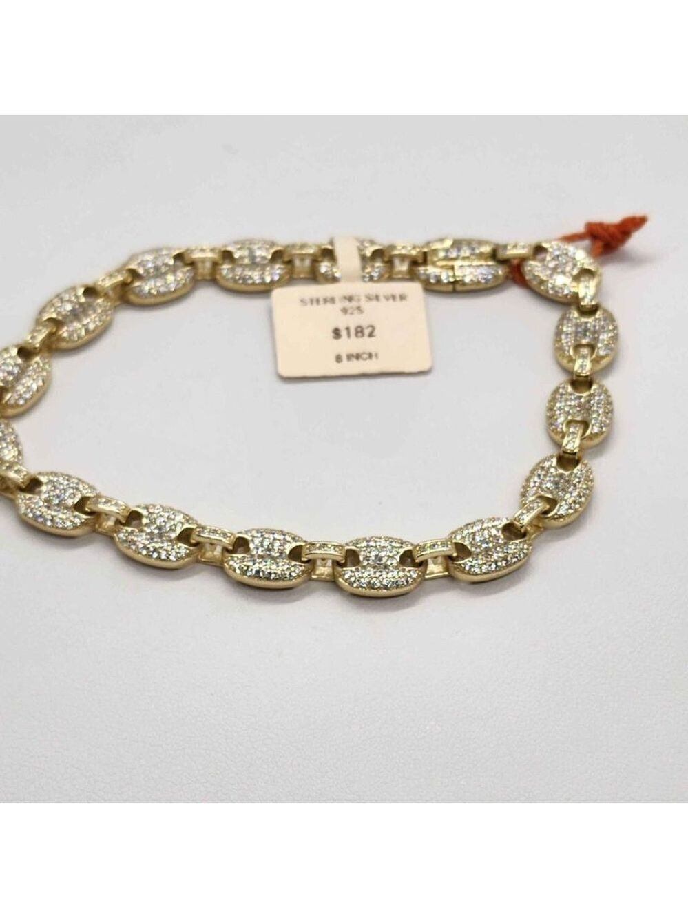 Brand New   Sterling Silver 925 Gucci style Bracelet
